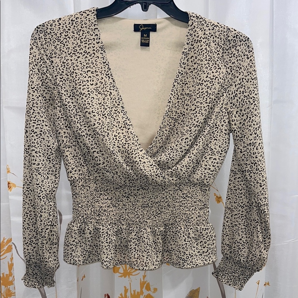 Animal Print Blouse